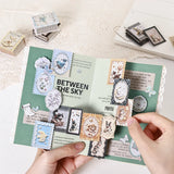 Vintage Floral & Animal Scrapbook Stickers — view 4