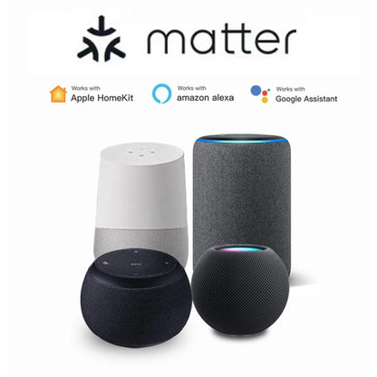 Matter smart switch  Alexa Google No APP required Intelligent Control Scan QR Code to Connect Touch Light Switch