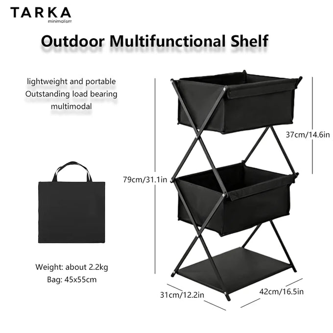 Folding Camping Storage Rack — product image
