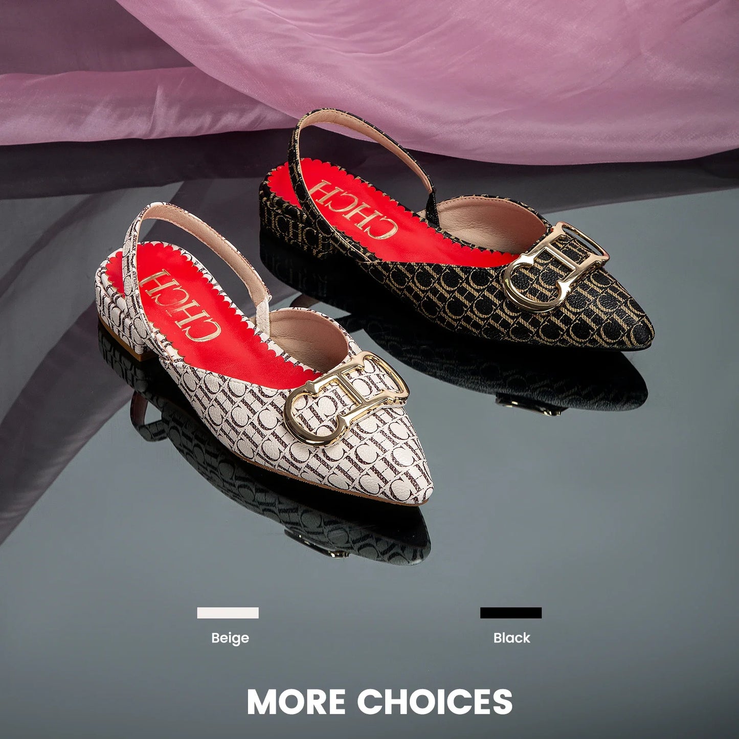 Exquisite Workmanship New Women's Low-heeled Single Shoes Fashion Simple Letters Print Versatile Women's Sandals
