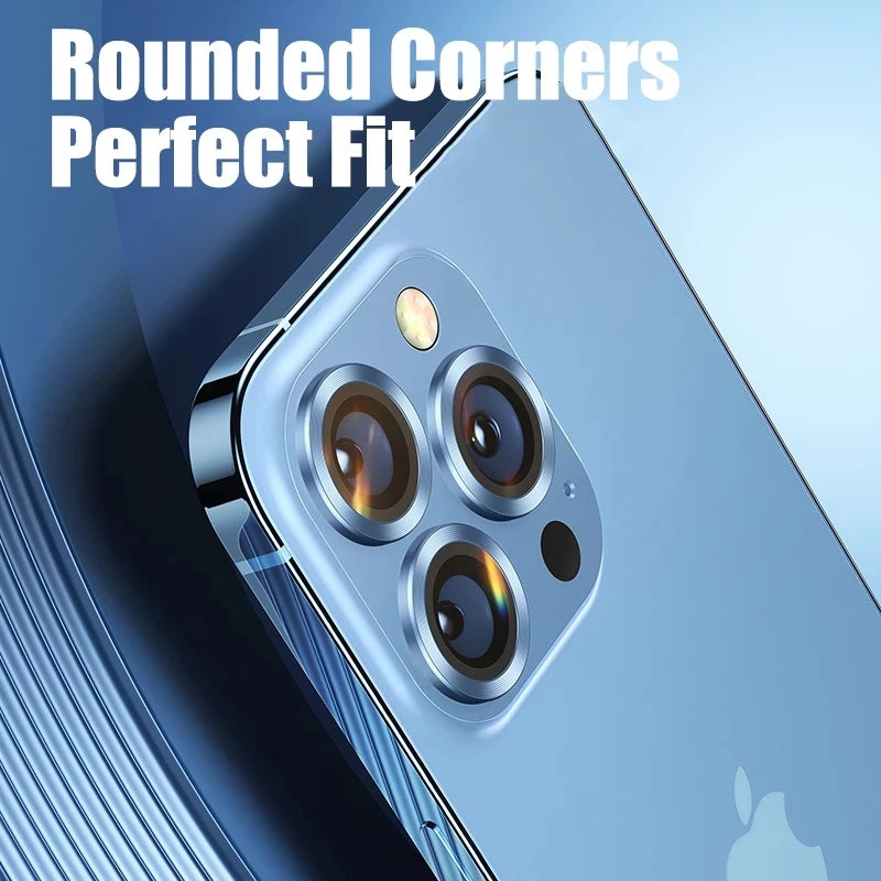 Metal Diamond Camera Lens Protector for IPhone 17 Pro Max 17Air 17 Luminous Protective Lens Glass for iPhone 16 PRO MAX 15 Pro