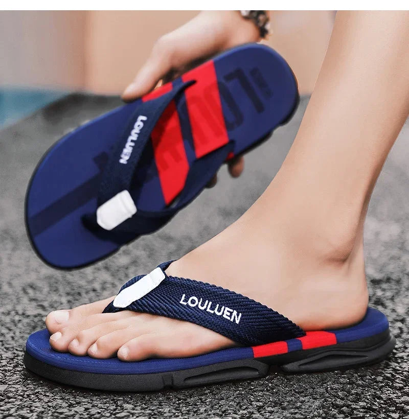 Summer Fashion Men Slippers Flip-Flops Outdoor Beach For Man Casual Breathable Antiskid Men's Sports Party Sneakers Shoes