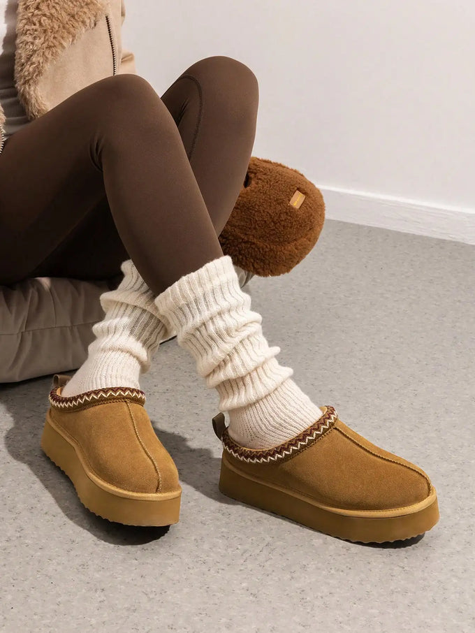 Plush Platform Home Slippers — product image