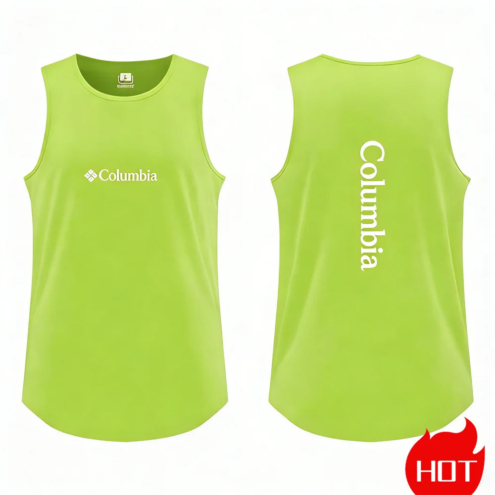 Outdoor sports round neck basketbal jerseys Breathable running vests Summer men's t-shirts and tank tops quick-dry mesh tops man