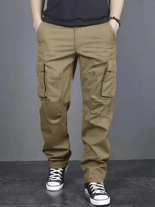 Men's Drawstring Cargo Pants — product image