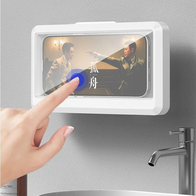Wall-Mounted Shower Phone Holder — product image