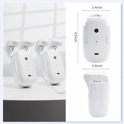 Tuya Smart Zigbee Curtain Motor with Hooks for Rome Track Smart Curtain Pusher Robot Support Siri Google Home AlexaVoice Control