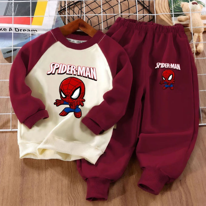 Kids' Cartoon Sweatshirt & Pants Set — product image