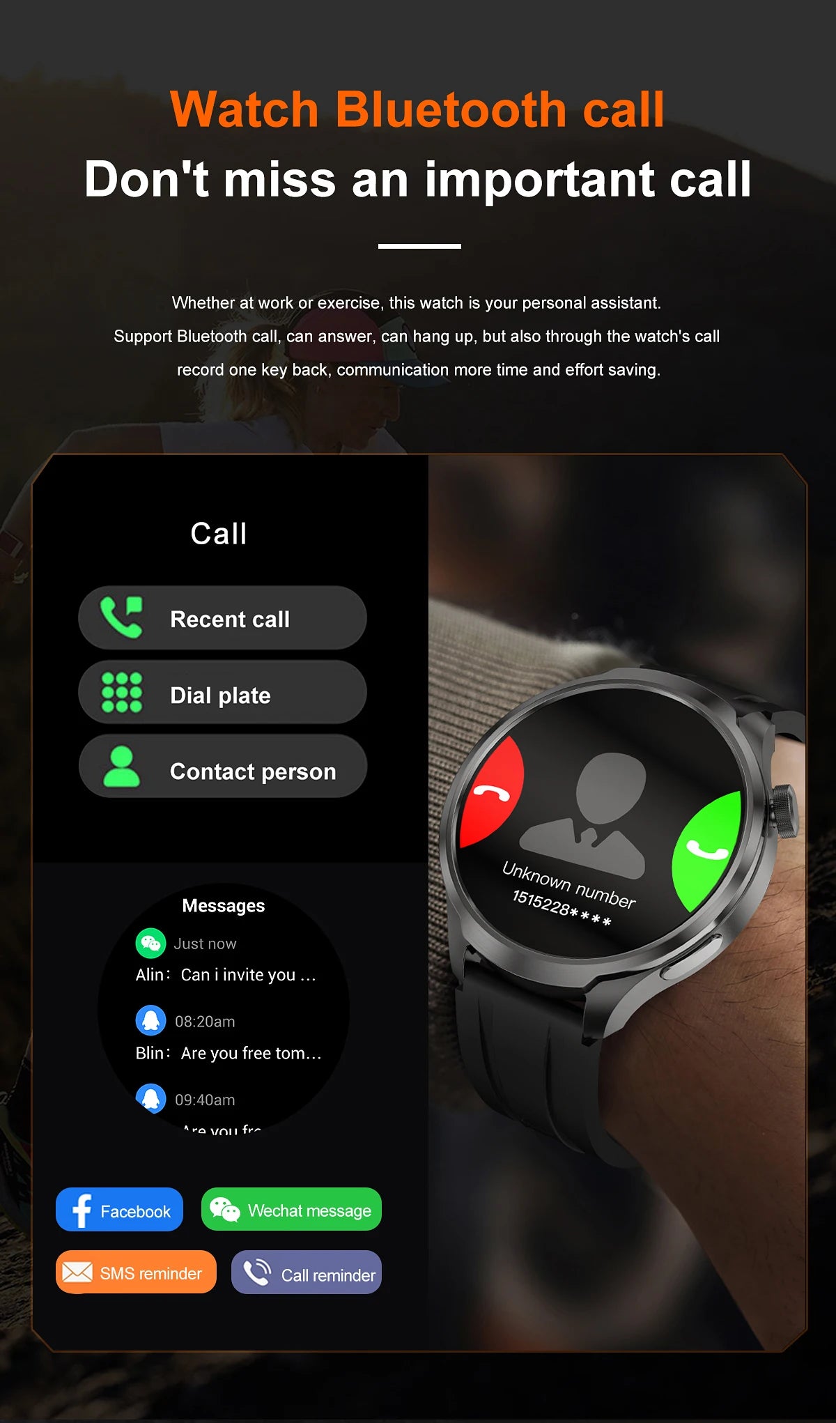 NEW GPS Outdoor fitness NFC Smart Watch Men 1.85 Inch AMOLED Screen  Bluetooth Call IP67 Waterproof Man Smart Watches Man 2025