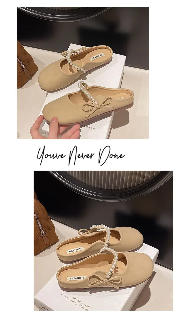 New Arrival Women Summer Mule Sandals Fashion Half Slippers Soft Sole Non Slip Casual Outdoor Beach Daily Shoes