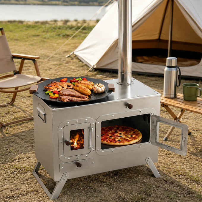 Portable Camping Wood Stove — product image