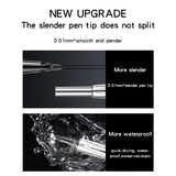Fork-Tip Eyebrow Pencil — 3 Pieces — view 4