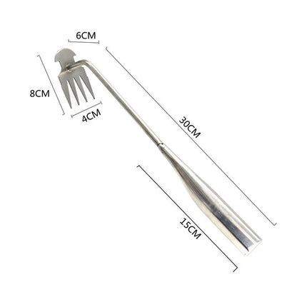 Garden Hoe Weeders Carbon Steel Gardening Hook and Weeding Tool Dual-Purpose Hardened Weeding Hoe for Easily Removing Weeds