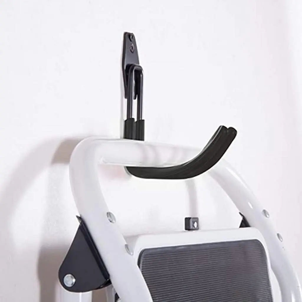 Heavy Duty Metal Hook Garage Organizer Steel Wall Mount Anti-slip Bicycle Hanger Hooks Ladders Bulky Items Storage Garden Tool