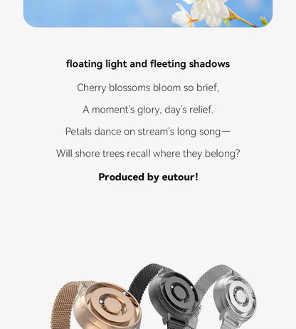 Eutour New Original Magnetic Rose Gold Trend Women's Watches Female Student Quartz Watch Simple Fashion Women's Watches