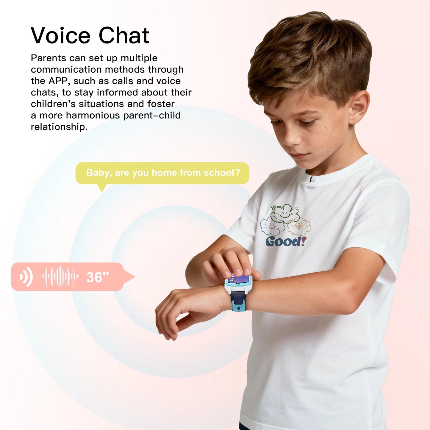 New Z40Pro Kids Smart Watch Waterproof Video Monitor Tracker 4G Call Watch SOS GPS Location Digital Watches for Chirdren's Gift