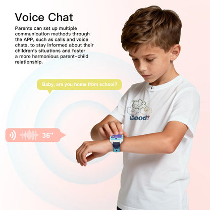 New Z40Pro Kids Smart Watch Waterproof Video Monitor Tracker 4G Call Watch SOS GPS Location Digital Watches for Chirdren's Gift