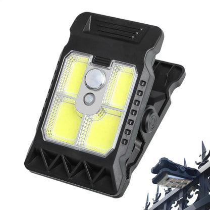 NEW upgrade Solar Light Chain Clip On Solar Motion Lights Outdoor 300LM Motion Sensor Security Lighting Waterproof Garden Decor