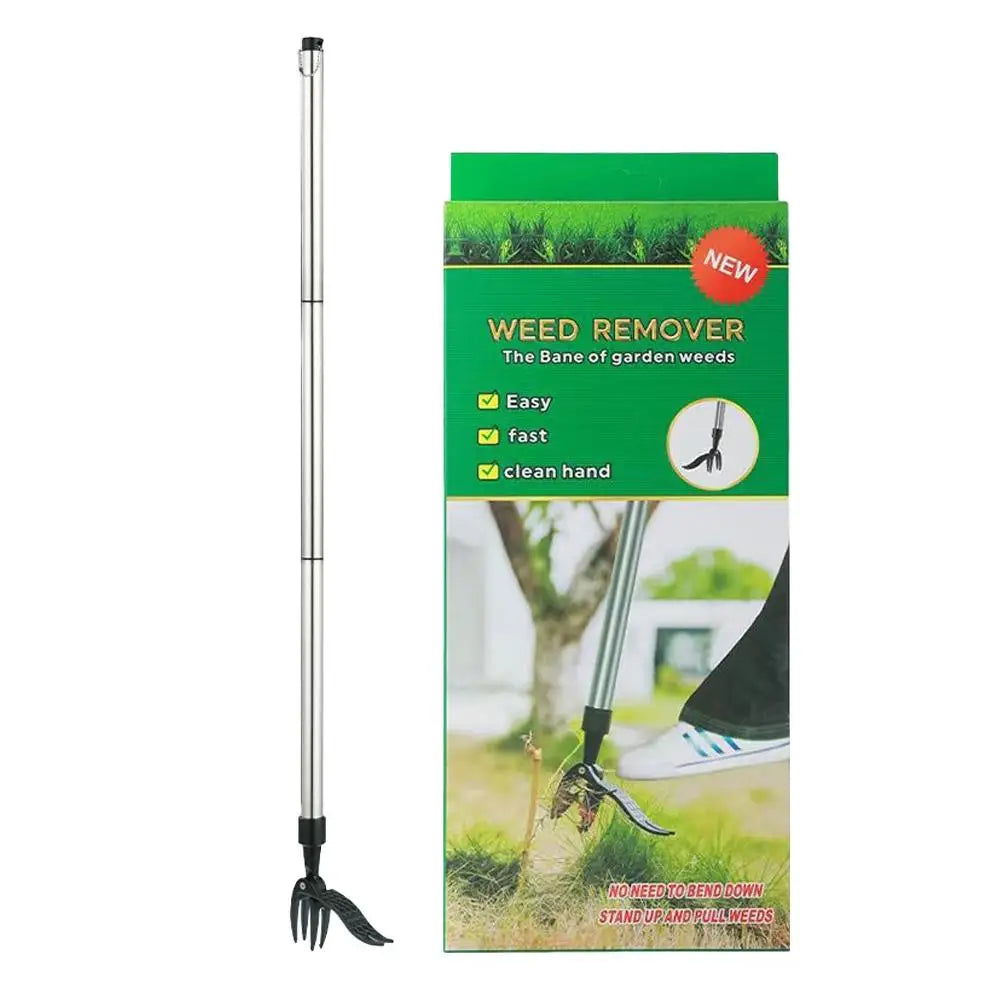 Weeding Head Replacement Manual Weed Remover Plastic Claw Weeder Root Remover Hand Tool For Outdoor Stand Up Weed Puller Tool