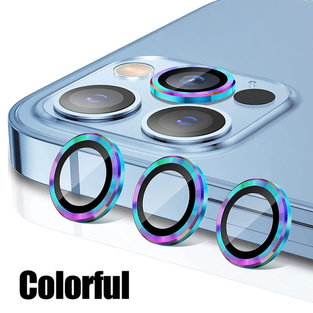 Metal Diamond Camera Lens Protector for IPhone 17 Pro Max 17Air 17 Luminous Protective Lens Glass for iPhone 16 PRO MAX 15 Pro