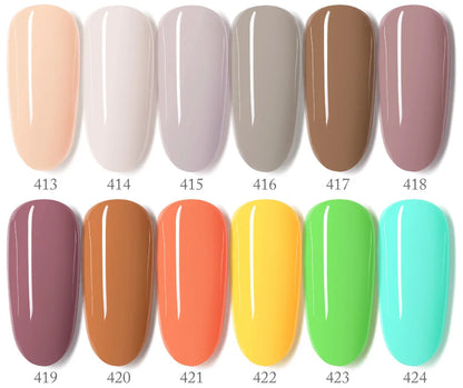 Venalisa Color Gel Nail Polish VIP Kit Full Cover Enamel For Nail Manicure Glitter Sparkle UV Gel Soak Off Nail Gel Polish 7.5ml