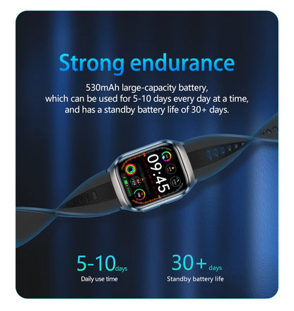 2026 New Upgrade AI Diagnostic  Airbag  Precise Blood Pressure Health SmartWatch Uric Acid ECG Blood lipids Smartwatch Men Women