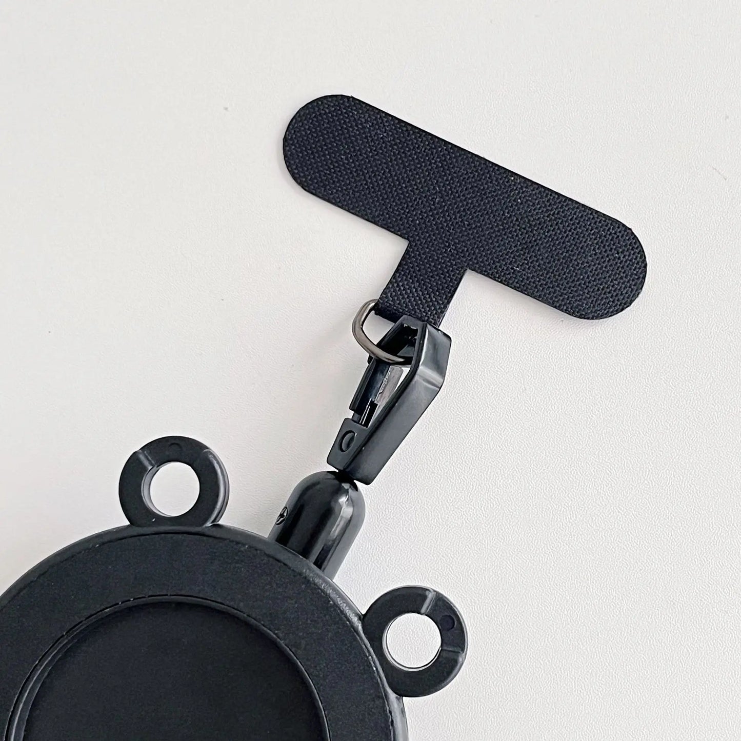 For Magsafe Magnetic Universal Mobile Phone Holder Backpack Clip Carabiner Retractable Steel Wire Rope Outdoor Anti-lost Stand