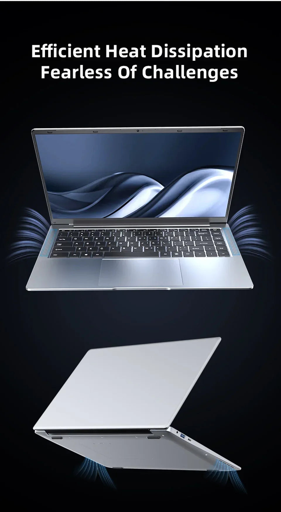 14.1 Inch Business Ultra Portable Laptop 2026 Win11 DDR4 16GB/32GB RAM 2TB SSD Slim Office Notebook PC I9-9900 Intel 6500Y