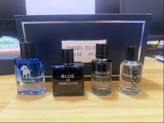 Luxury Mini Perfume Gift Set Travel Size Unisex Fragrance Sampler Discovery Kit Long Lasting Sweet Woody Fresh Spicy Scent