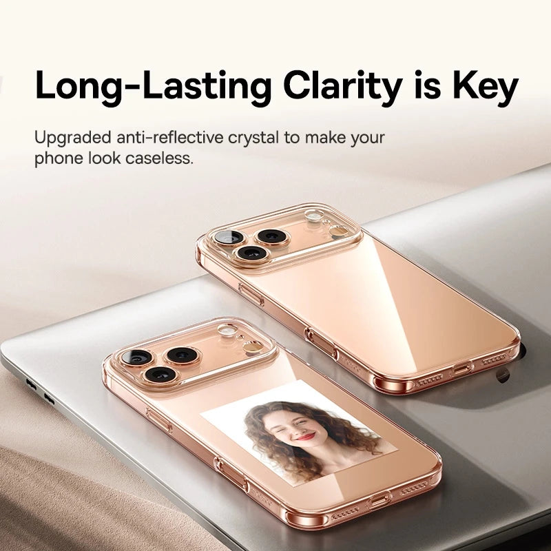 Baseus Clear Case For iPhone 17 Pro Max Soft TPU Case For iPhone 17 Air Anti-drop Ultra Thin Cover For iPhone 16 15 Pro Max Case