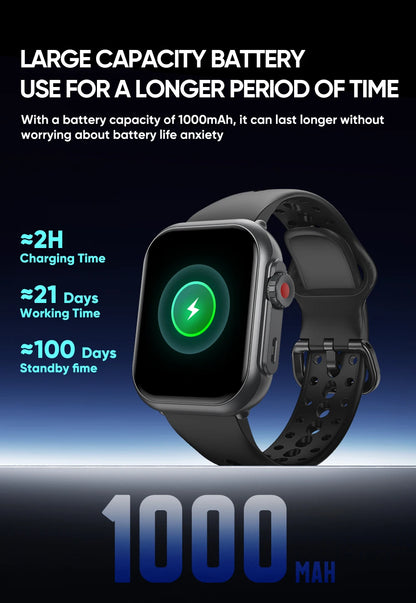 2026 Fashion Women Watch Ultra2 SE Smart Watches 1000mAh 1.85"AMOLED Full Touch Screen BT Call Smartwatch For Android IOS Ladies