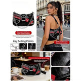 Y2K Rivet Chain Shoulder Bag — view 7