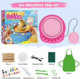 Kids' Pottery Wheel & Clay Craft Kit — view 5