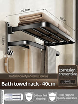 Bathroom Towel Rack — view 13