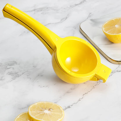 Home Manual Lemon Squeezer Lemon Squeezer Sturdy Hand Pressed Orange Fruit Juicer Aluminum Alloy Portable Practical Kitchen Tool