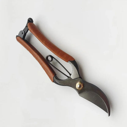 Handmade Forging Pruning Scissors Professional Portable Garden Tool For Trees Shrubs Plants Durable Handheld Shears