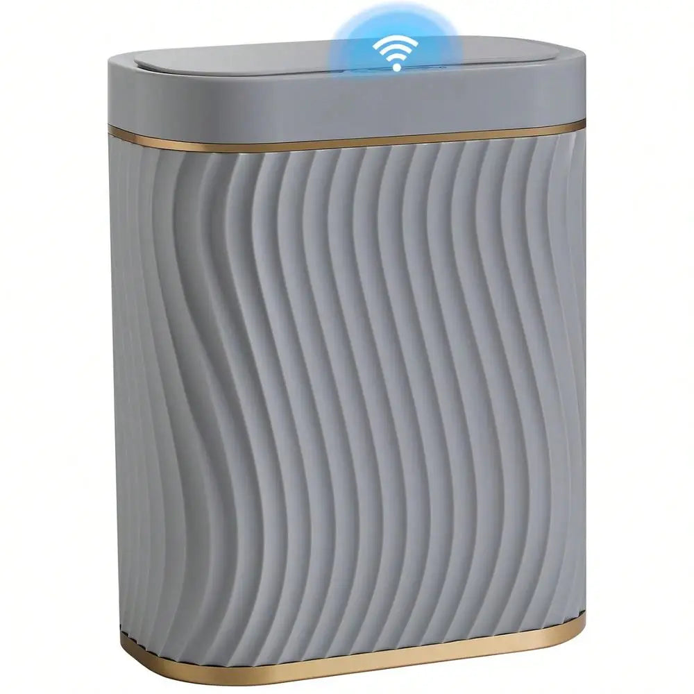 2.6 Gallon Smart Small Trash Can, Smart PopUp Lid Kitchen Trash Can, Bathroom, Kitchen, Bedroom, Powder Room, Craft Room, Offic