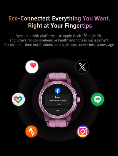 GTR5 Smart Watches AMOLED Bluetooth Call 1.43 inch Large Screen Men Sports Fitness Tracker Heart Rate Health Monitor Smartwatch