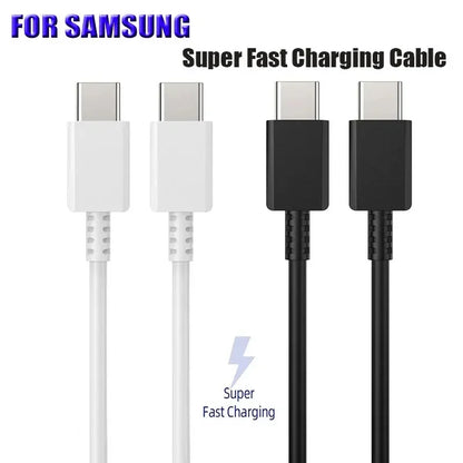 Original Samsung 45W Charger Type C EU Super Fast Charge Adapter For Galaxy Z Flip Fold 5 4 3 2 S24 S23 S22 Note20 Ultra Plus