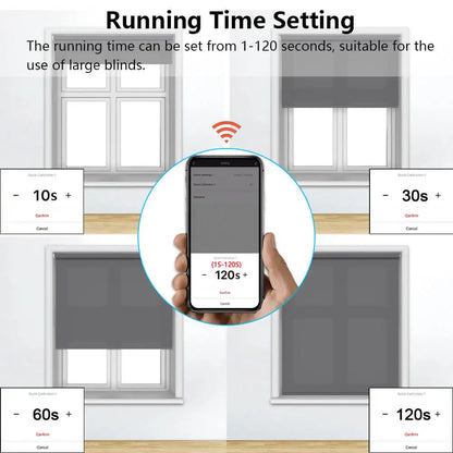 LoraTap WiFi Curtains Blinds Roller Shutter Switch Backlight Tuya Smart Life App Remote Control Google Home Alexa Voice