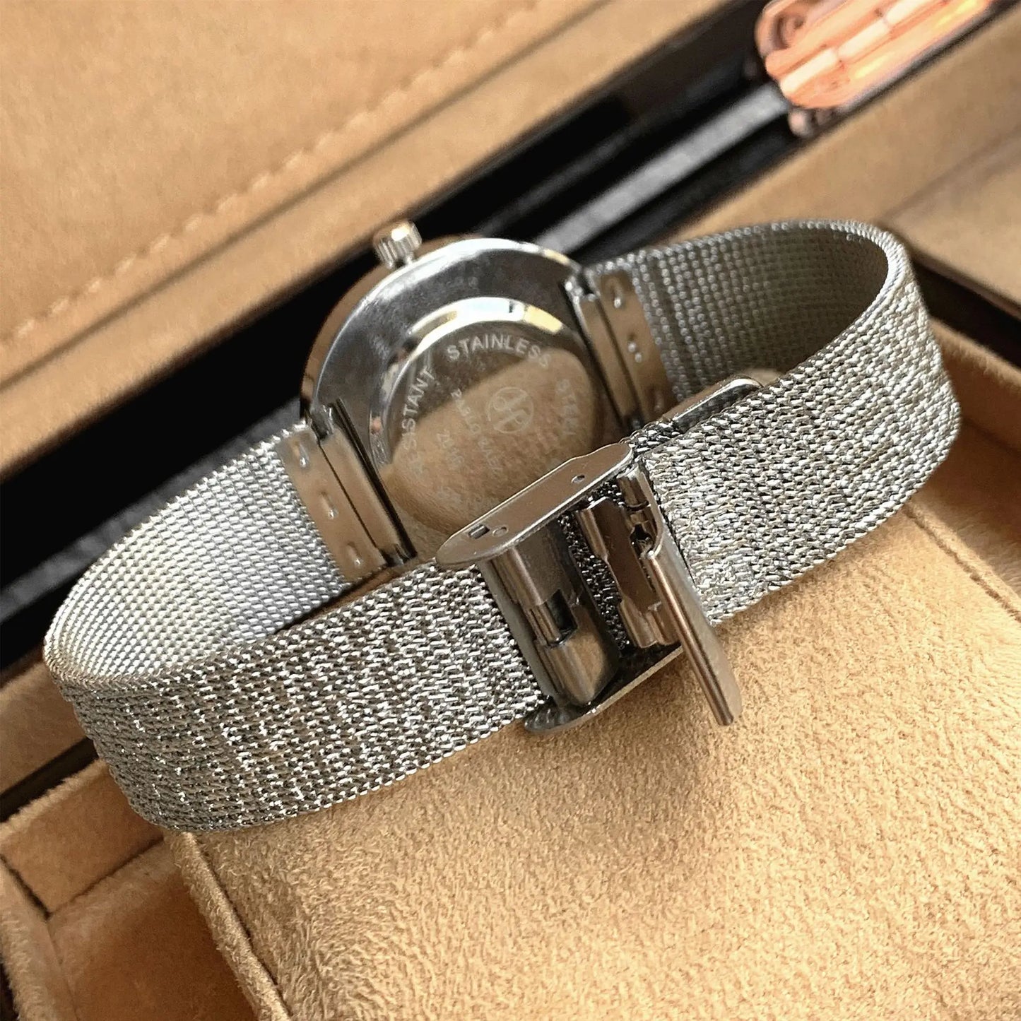 Brand Watch Fashion Beimu Face Women's Watches Waterproof Milan Strap Adjustable Female Quartz Wristwatches Free Box  gift