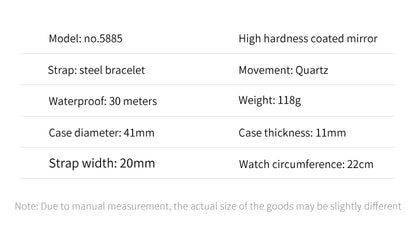 OLEVS Watches 5885 Mens Watch Original High Quality Quartz Watch Waterproof Luminous Calendar  Watches For Men Box Gifts Reloj