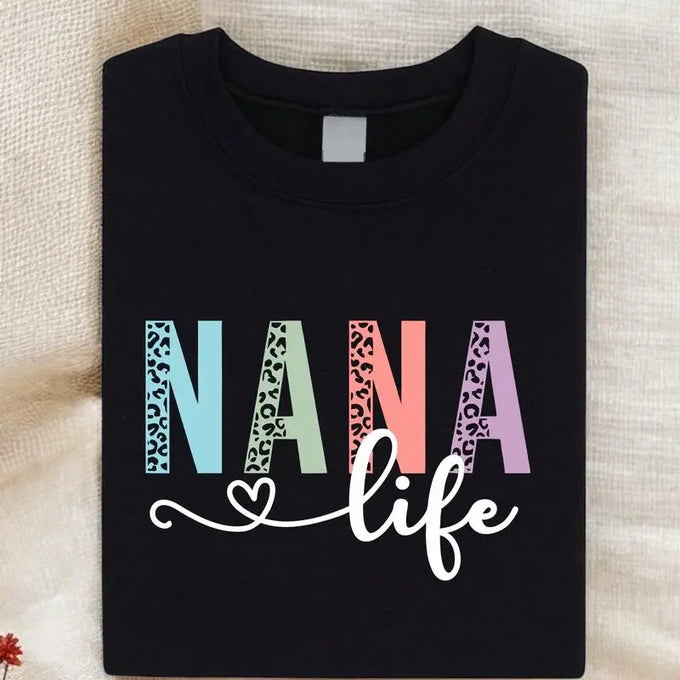 Nana Life Graphic T-Shirt — product image