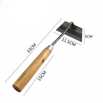 Garden Hoe Weeders Carbon Steel Gardening Hook and Weeding Tool Dual-Purpose Hardened Weeding Hoe for Easily Removing Weeds