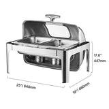 Roll-Top Chafing Dish Buffet Server — view 7