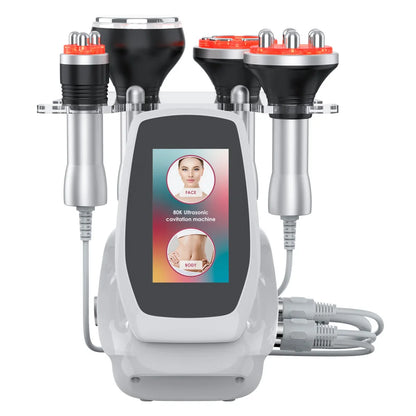 4 in 1 80K Cavitation Ultrasonic Body Slimming Machine Beauty Devic  Facial Massager Skin Tighten Face Lifting Vacuum Suction