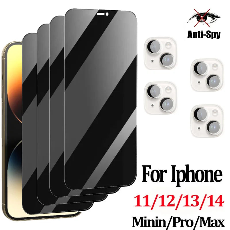 For iPhone 16 17 15 14 pro privacy tempered glass for iphone 15 14 13 12 11 pro max iphone14 iphone13 iphone16 iphone 16 pro anti spy screen protector iphone 14pro