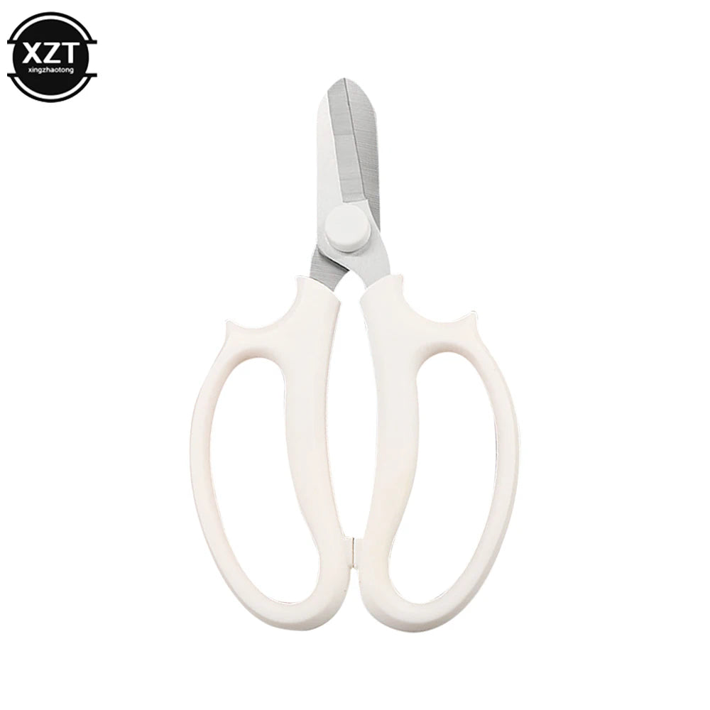 Stainless Steel Garden Scissors Floral Shears Professional Flower Scissor Comfortable Grip Handle Pruning Shear New