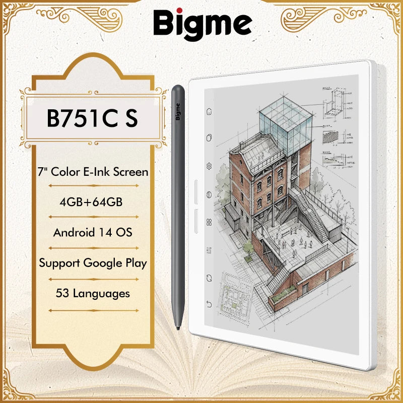 Bigme B751C S Color E-Ink Reader — product image