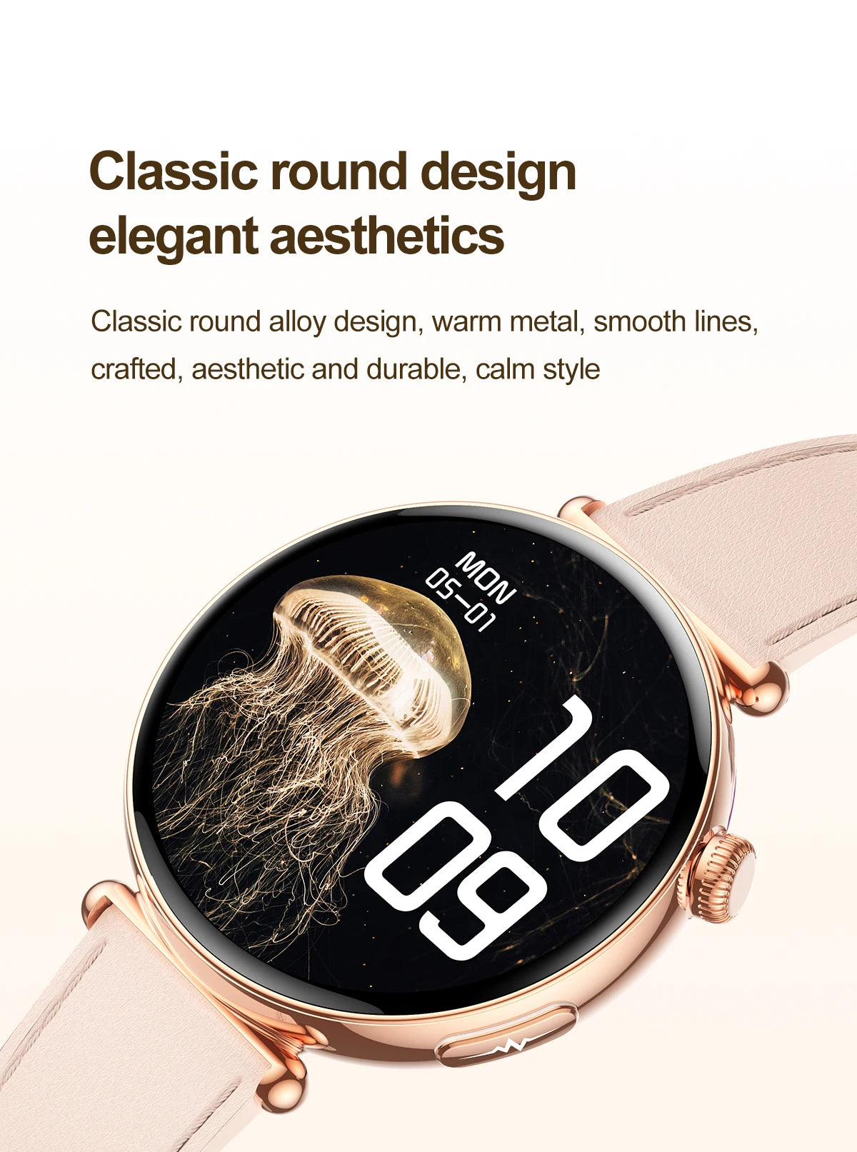 2026 New Women AI Smart Diagnosis Smart Watch HRV+ECG Uric Acid Blood Oxygen Health Monitor IP68 Waterproof Sports Smartwatches